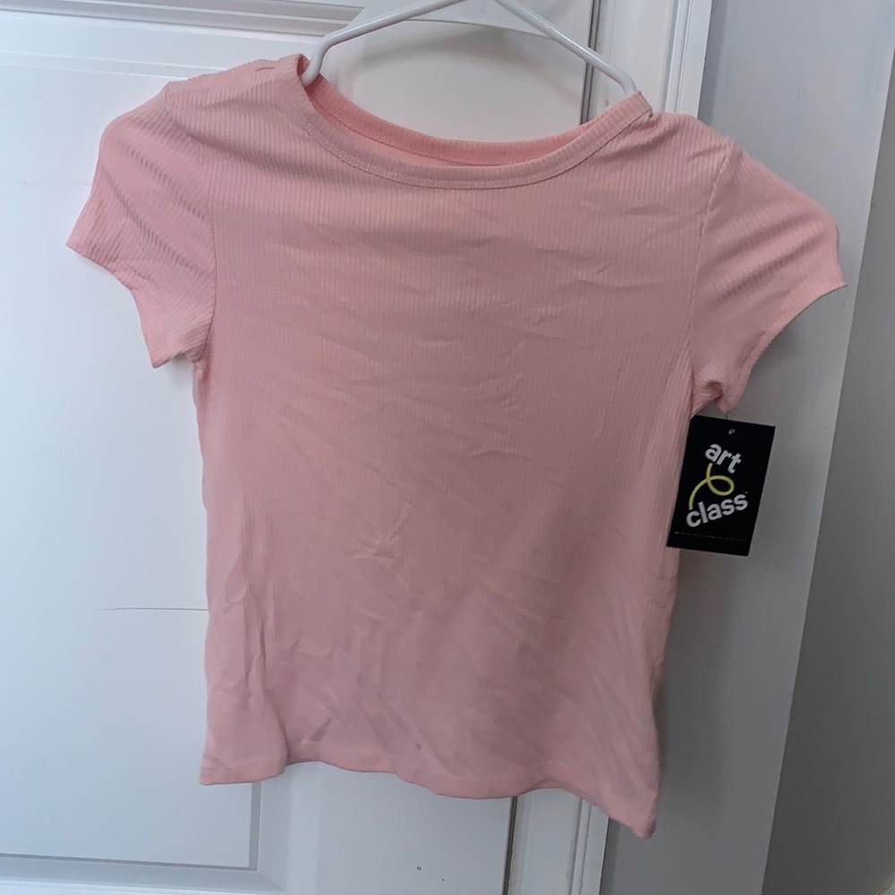 Girls Art Class Ribbed Fitted T-Shirt